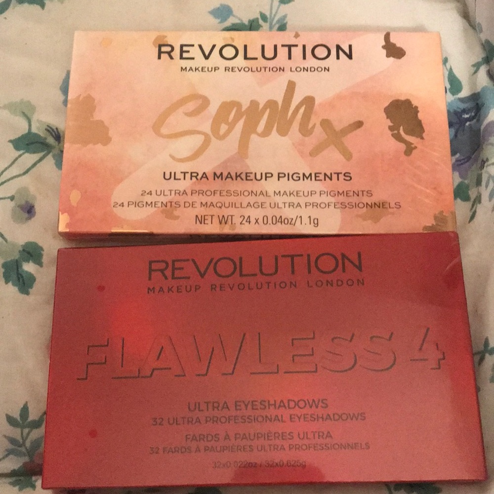 BRAND NEW makeup revolution palettes